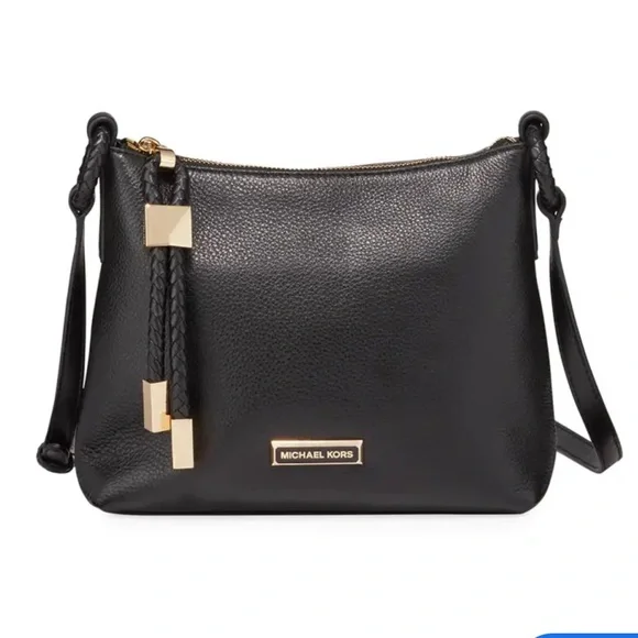 Michael Kors Bags Michael Kors Lexington Crossbody Bag Black Leather Poshmark